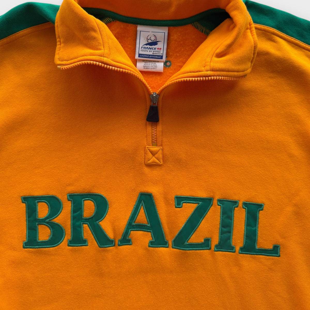 Adidas Brasilien Fleecejacke – WM 1998 (S)