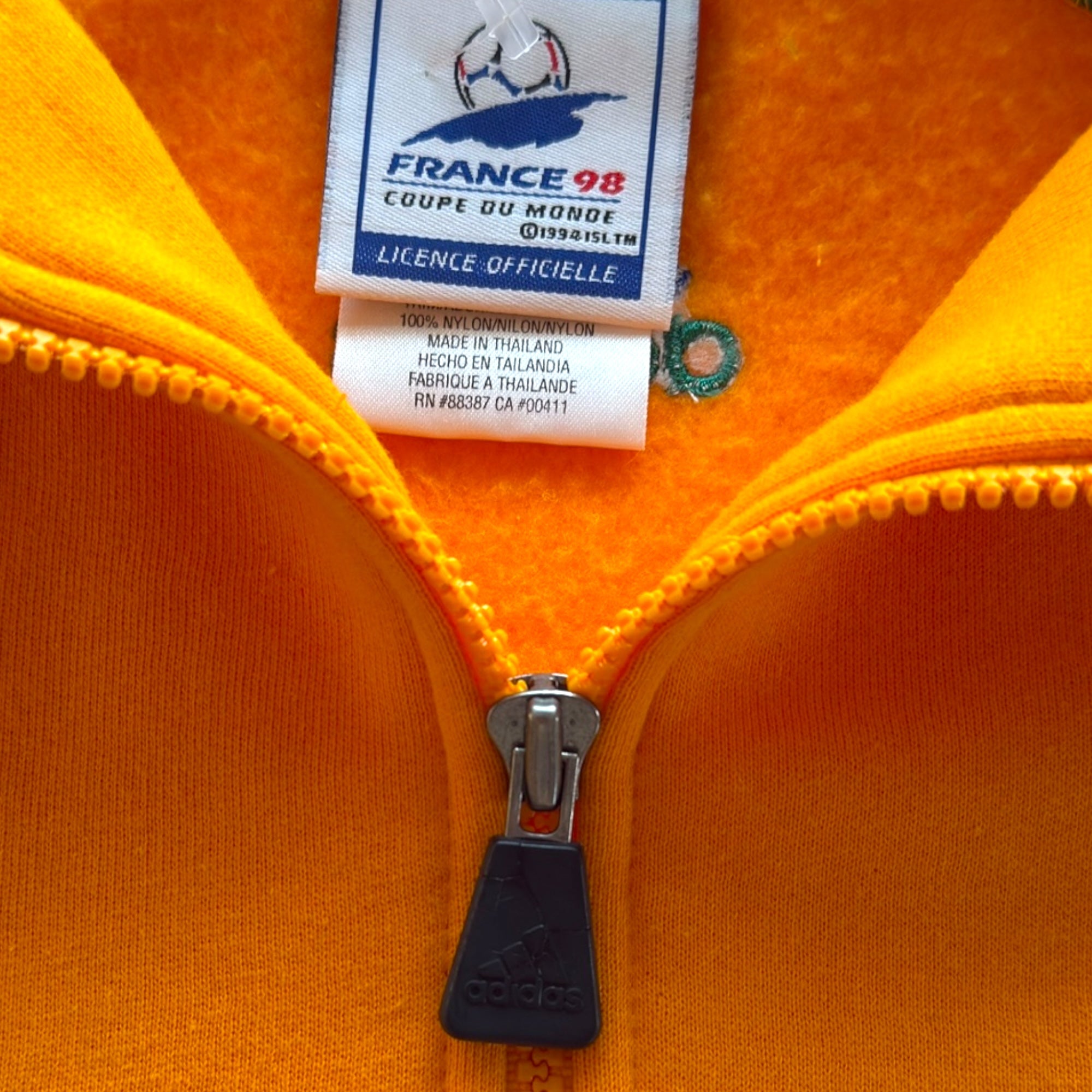 Adidas Brasilien Fleecejacke – WM 1998 (S)