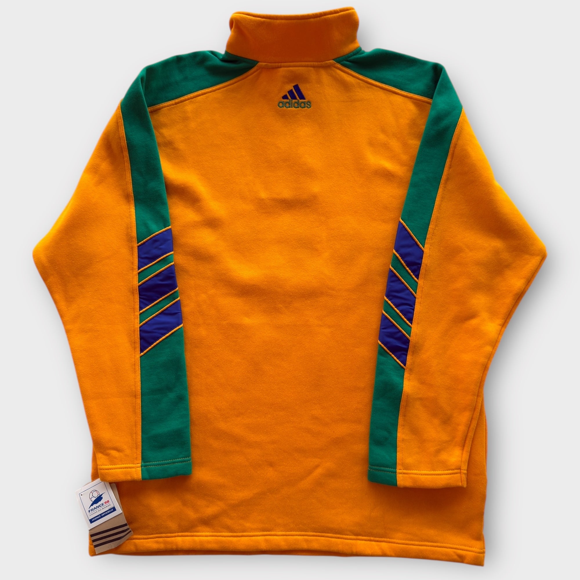 Adidas Brasilien Fleecejacke – WM 1998 (S)