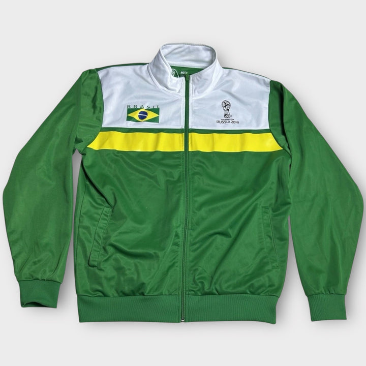 Brazil FIFA World Cup 2018 Track Jacket Green (M)