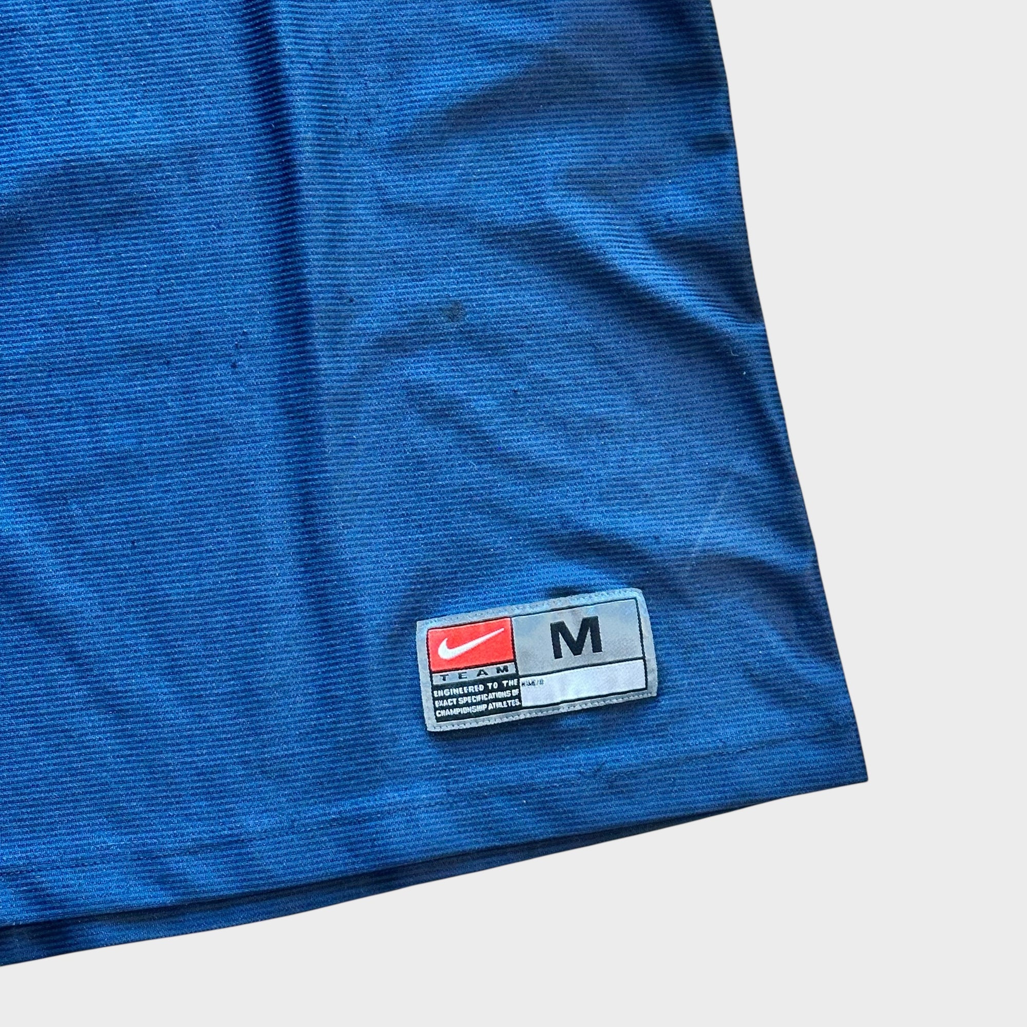 Nike Poloshirt blau orange (M)