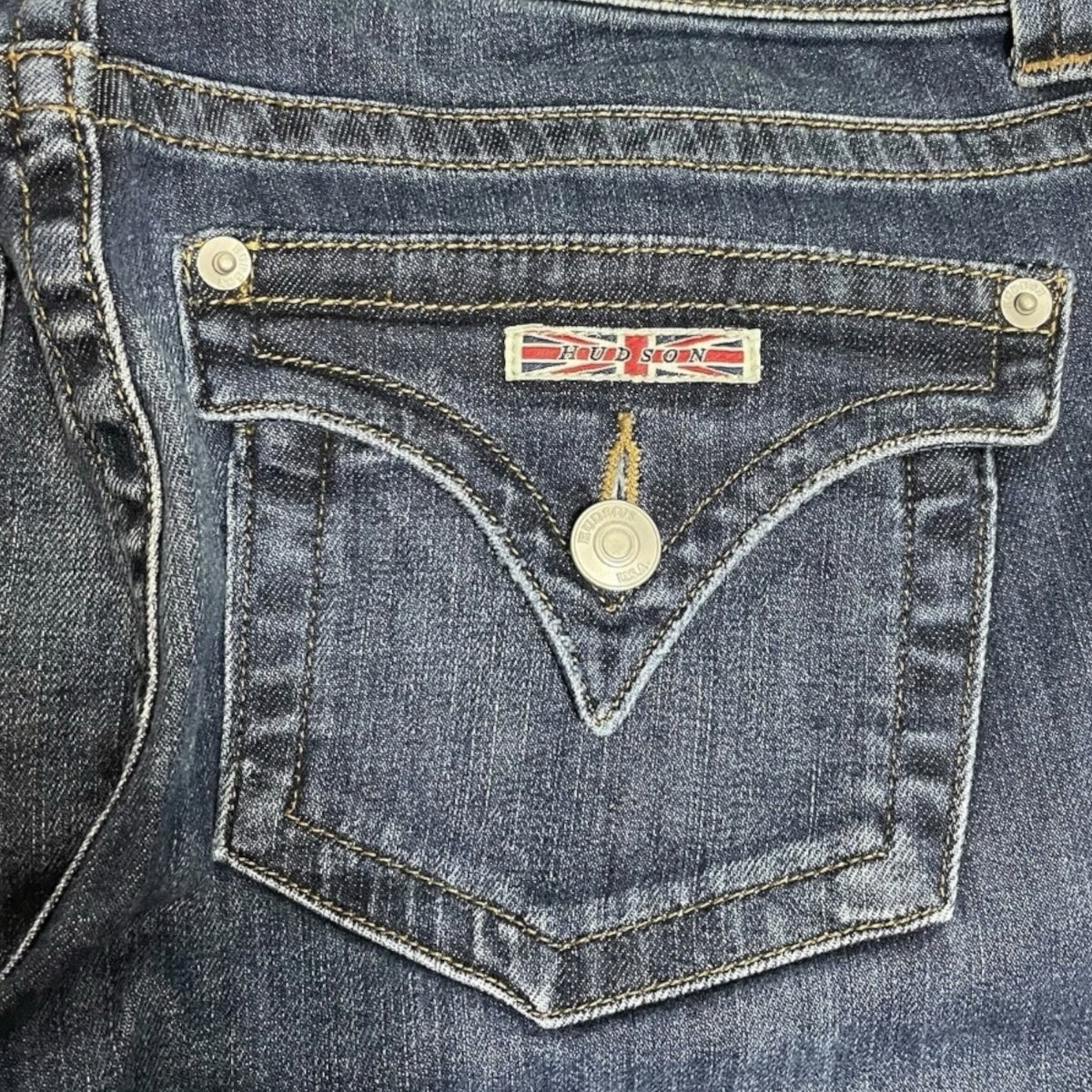 Hudson Low Rise Bell Bottom Jeans Y2K Flared – W27 L30