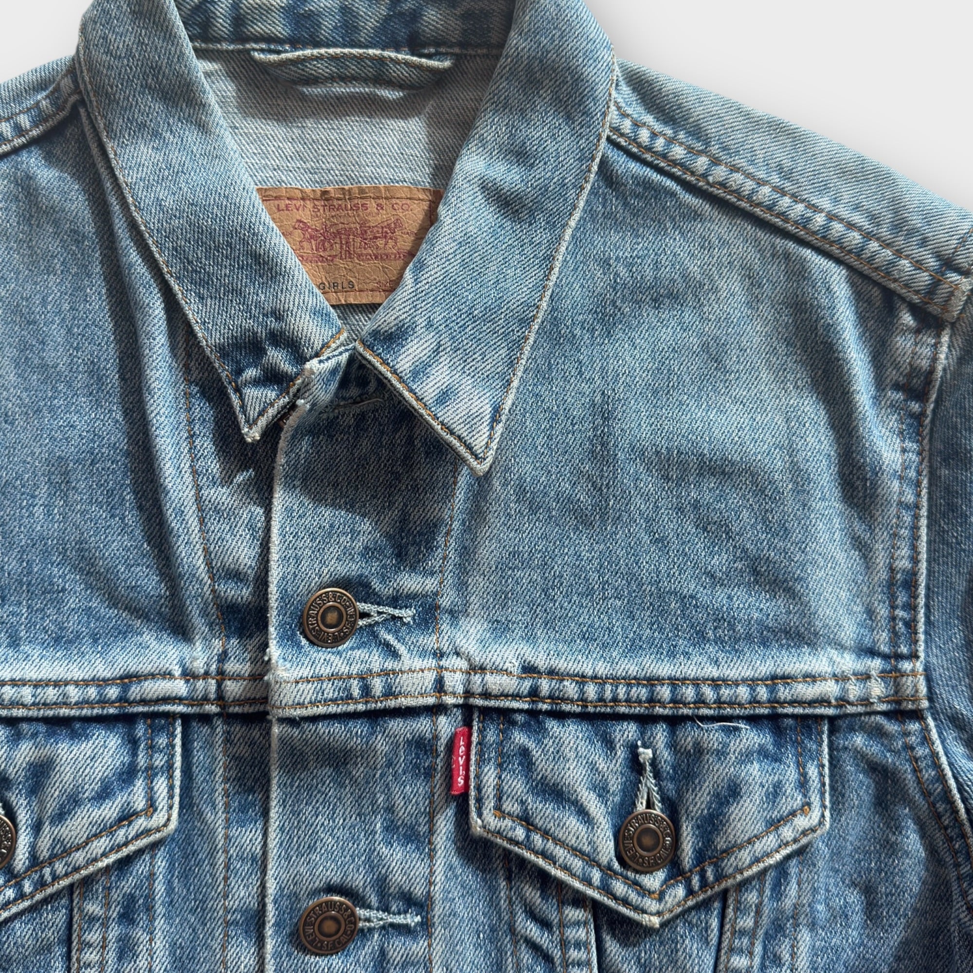 Levi’s Vintage Denim Trucker Jacke Damen (S)
