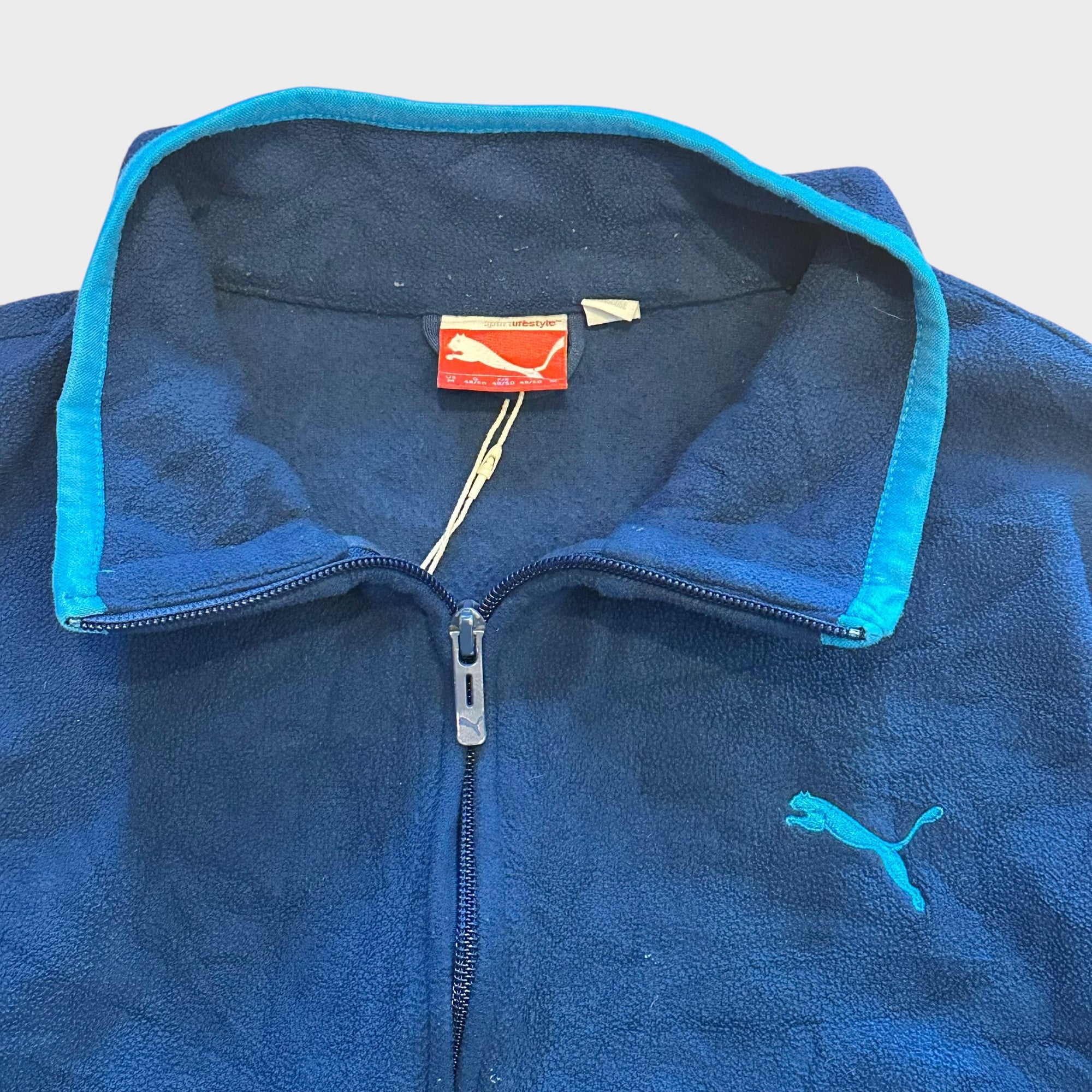 Puma Fleecejacke blau (L)