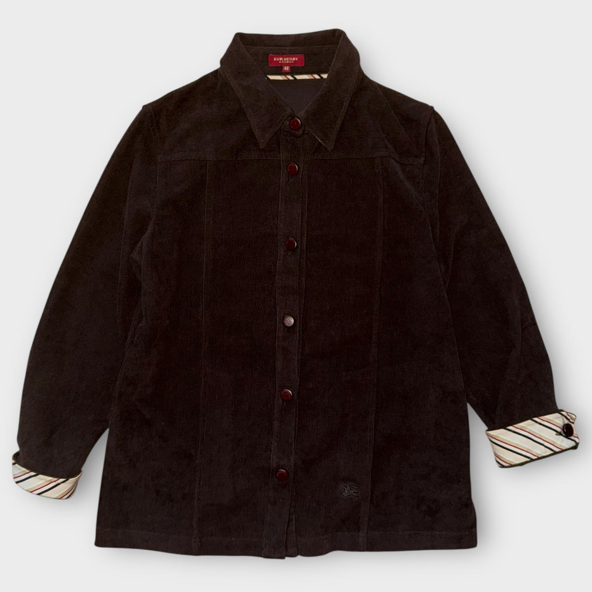 Burberry Cordhemd / leichte Jacke (EU 42)