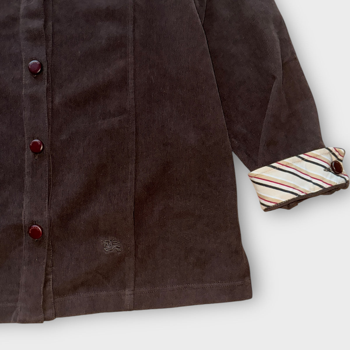 Burberry Cordhemd / leichte Jacke (EU 42)