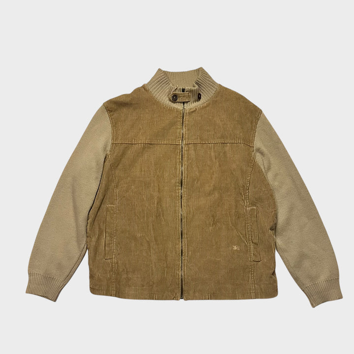 Burberry Cordjacke mit Strickärmeln (L)