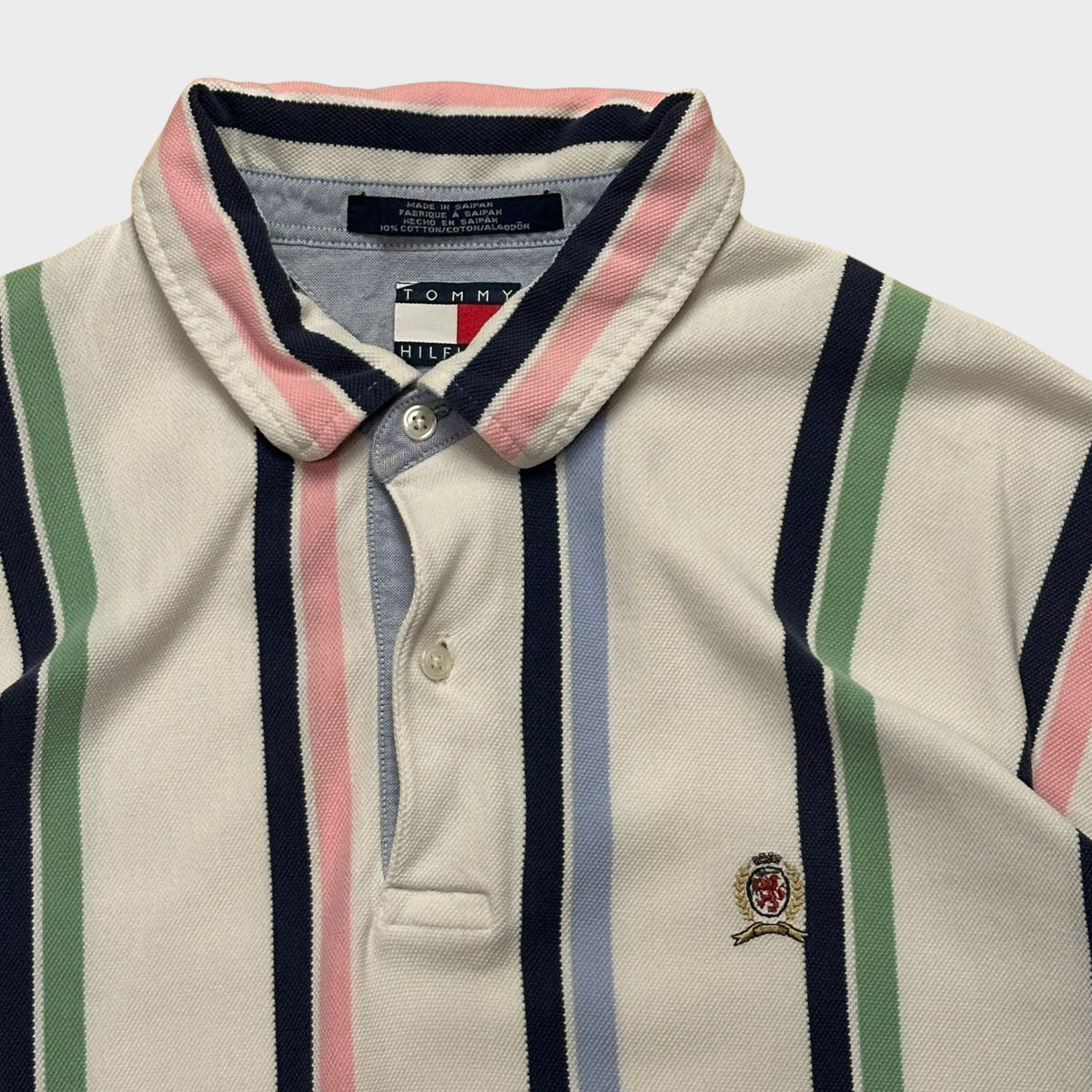 Gestreiftes Tommy Hilfiger Polo-Shirt (XL)