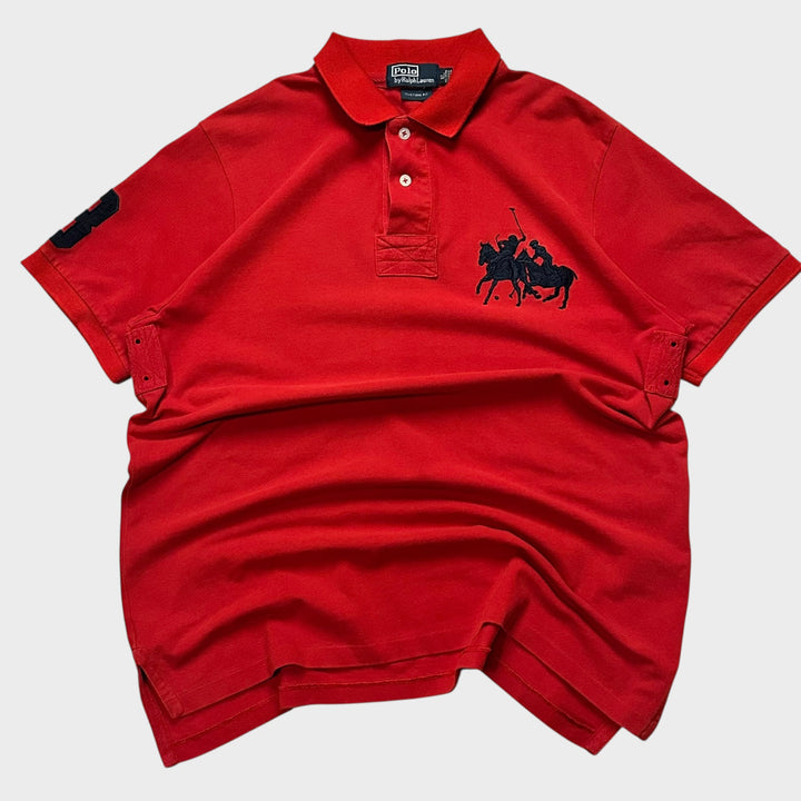 Rotes Polo Ralph Lauren Poloshirt (XL)