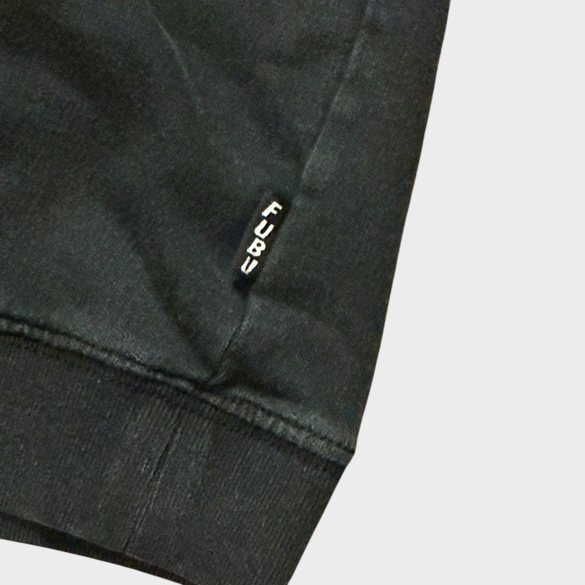 FUBU Sweatshirt Schwarz mit Logo (S)