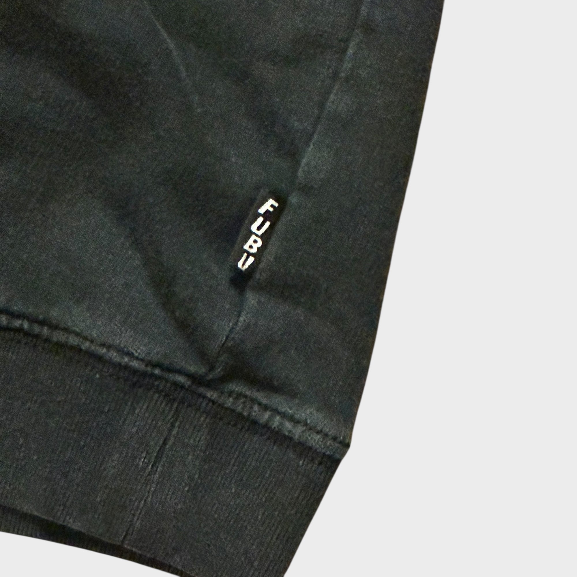 FUBU Sweatshirt Schwarz mit Logo (S)