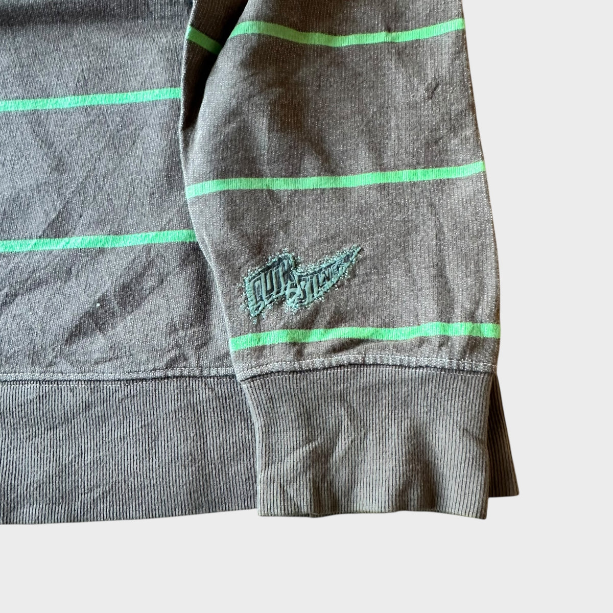 Quiksilver gestreiftes Sweatshirt braun (L)