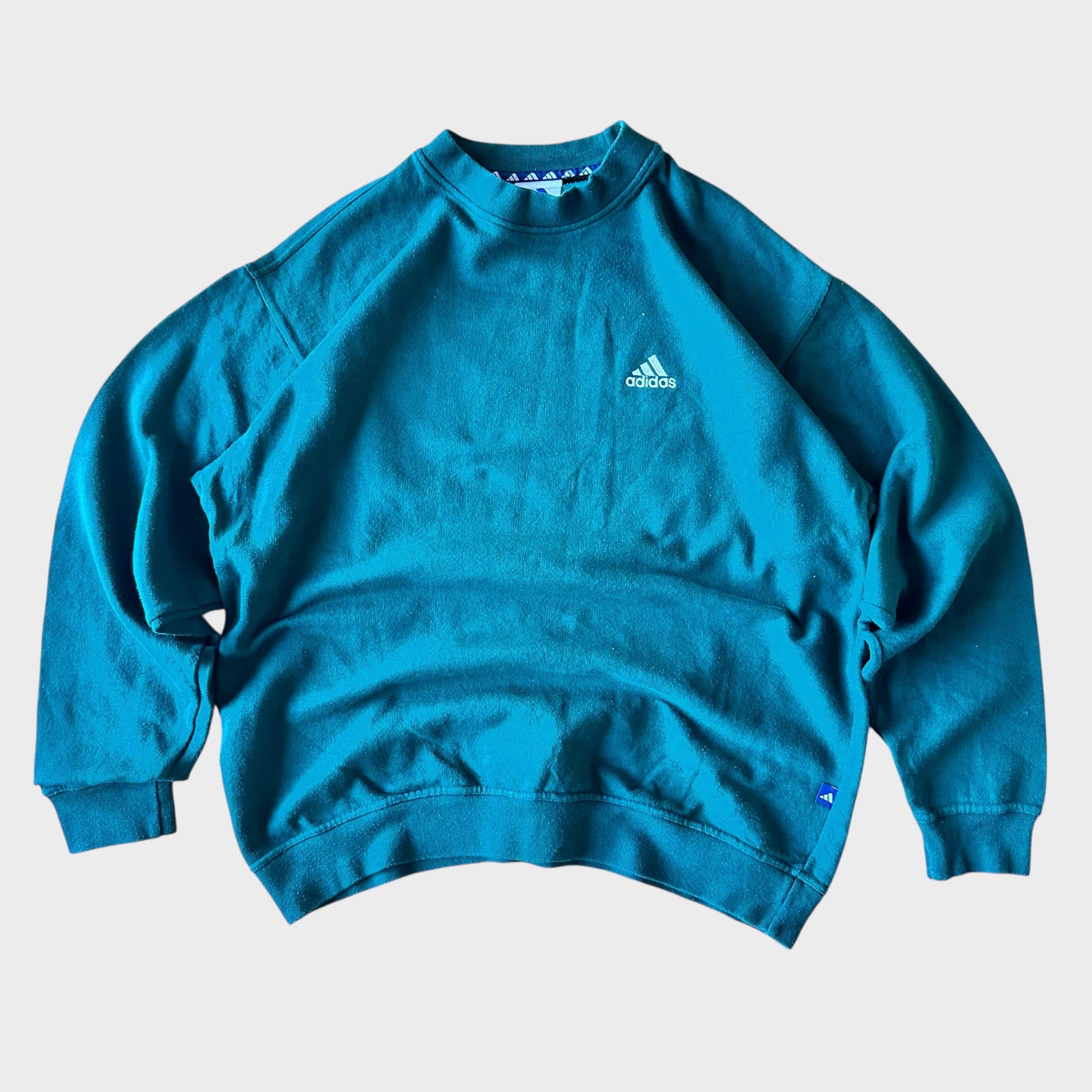 VINTAGE 90S ADIDAS CLASSIC CREWNECK (M)