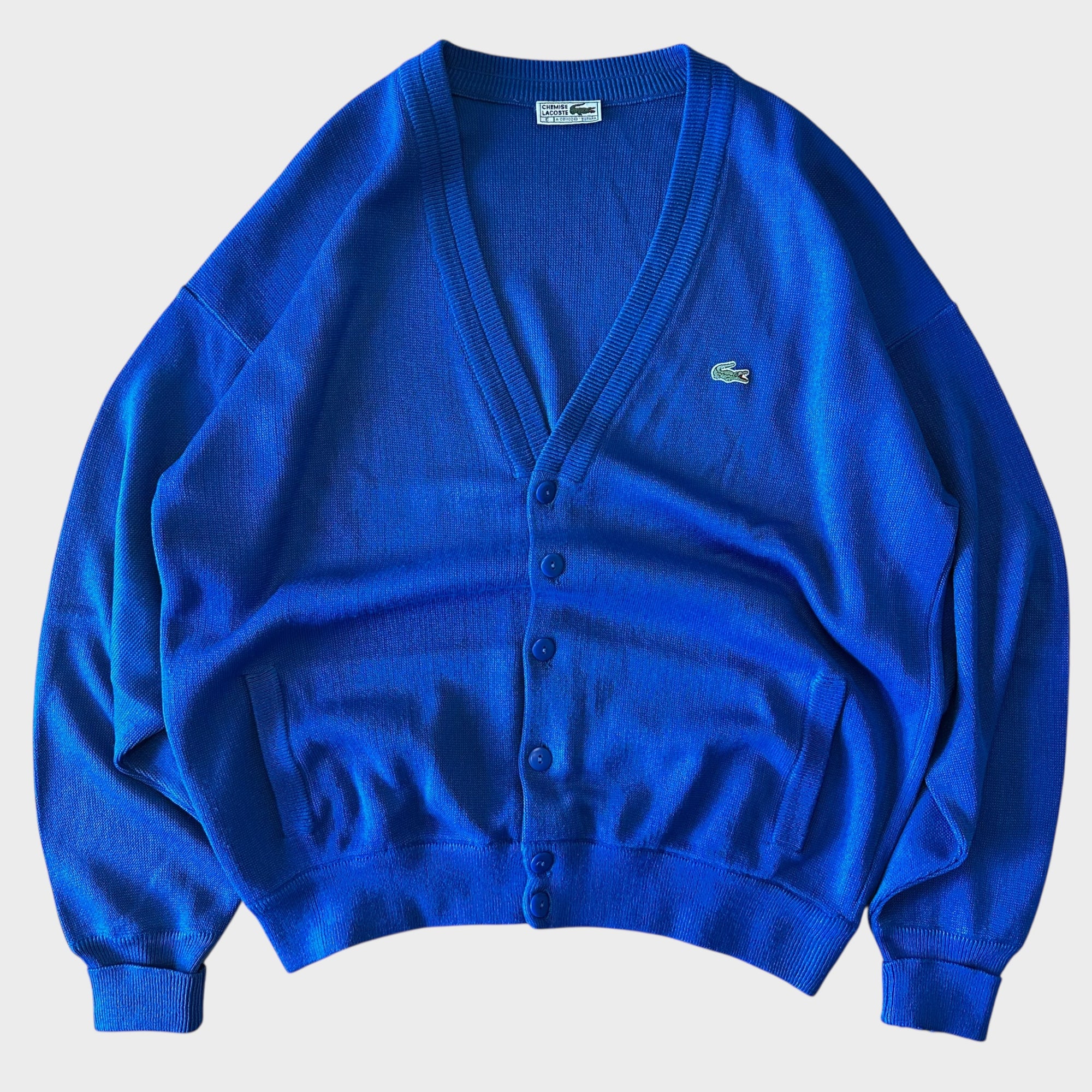Blauer Lacoste Strickcardigan (L)