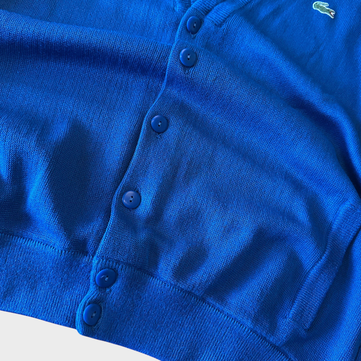 Blauer Lacoste Strickcardigan (L)