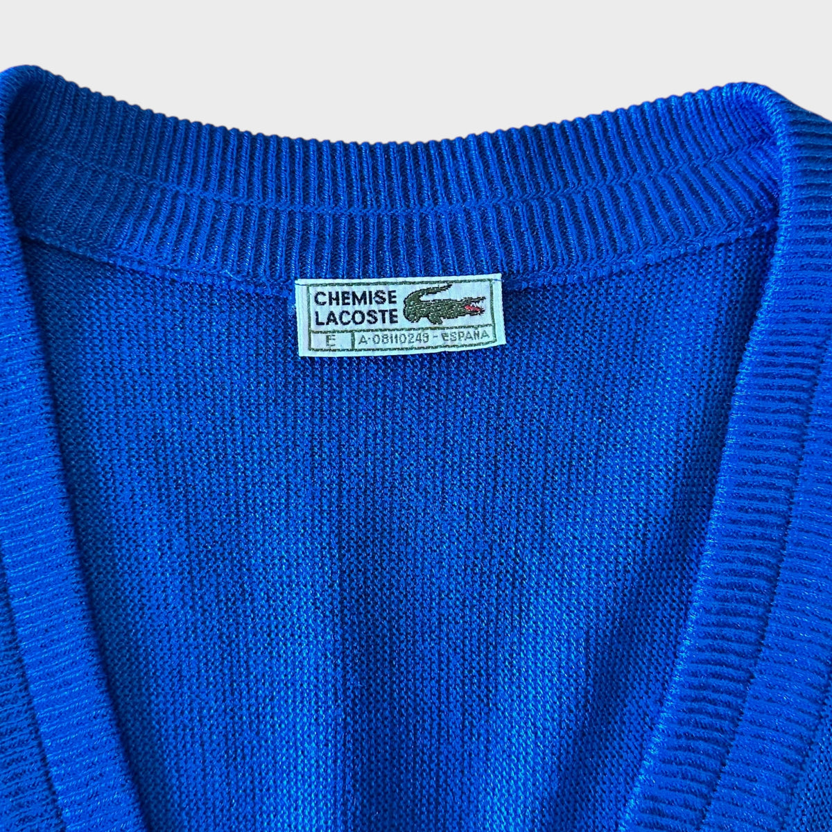 Blauer Lacoste Strickcardigan (L)