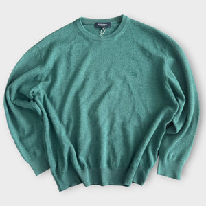 Burberry Strickpullover Grün/Petrol – Grösse S