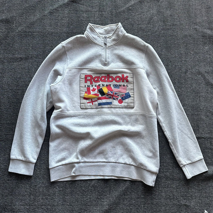 Reebok International Half-Zip Sweatshirt – Ansicht 1