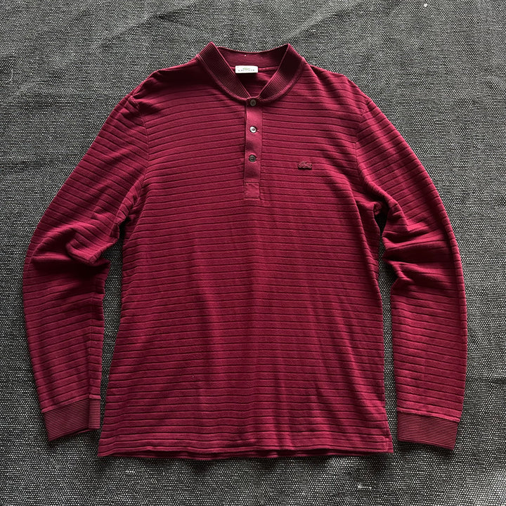Lacoste Langarm-Poloshirt – Ansicht 1