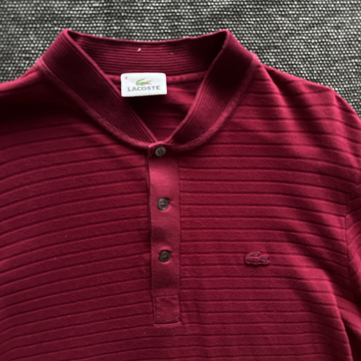 Lacoste Langarm-Poloshirt – Ansicht 2