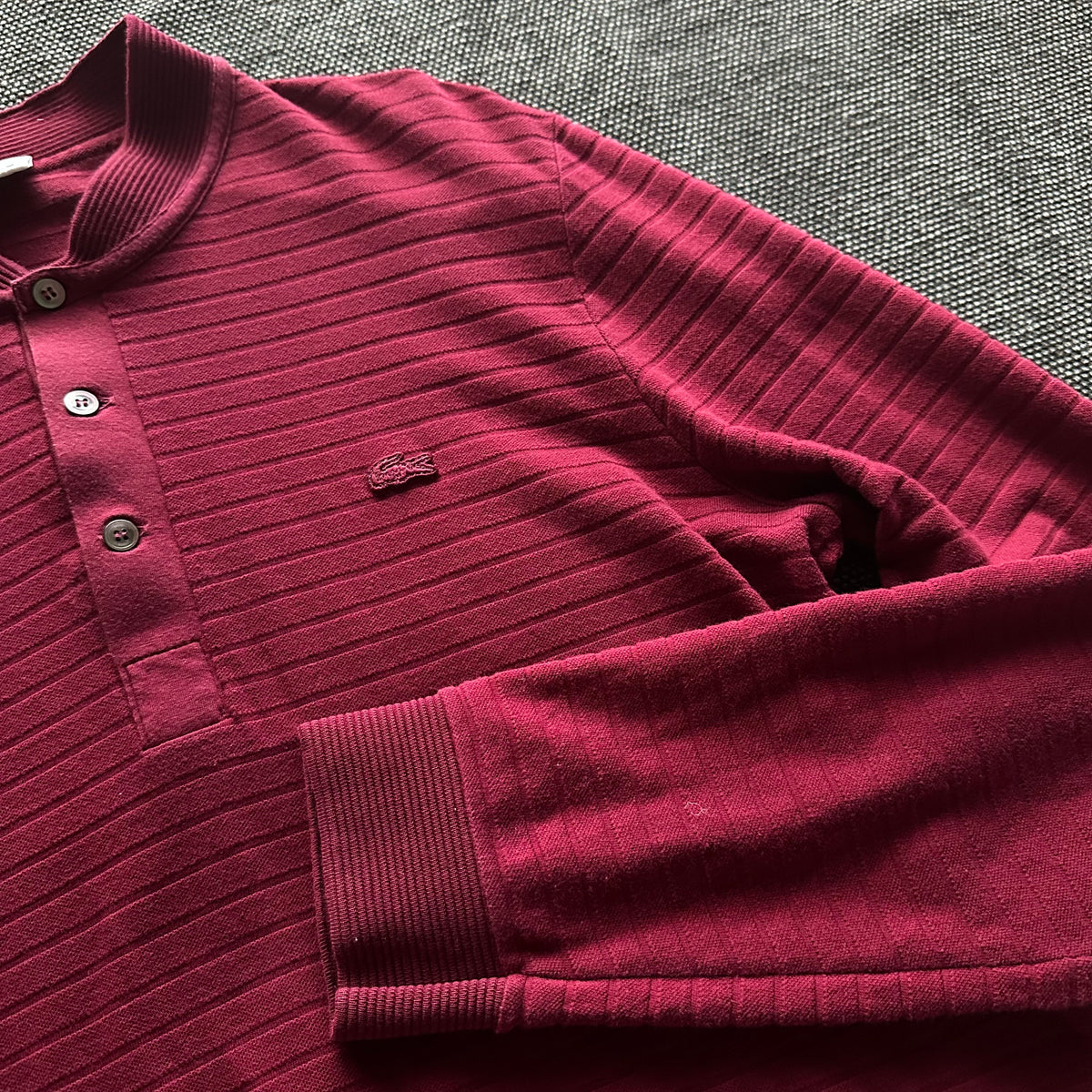 Lacoste Langarm-Poloshirt – Ansicht 3