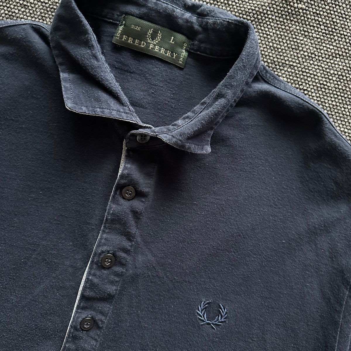 Fred Perry Langarm-Poloshirt – Ansicht 2