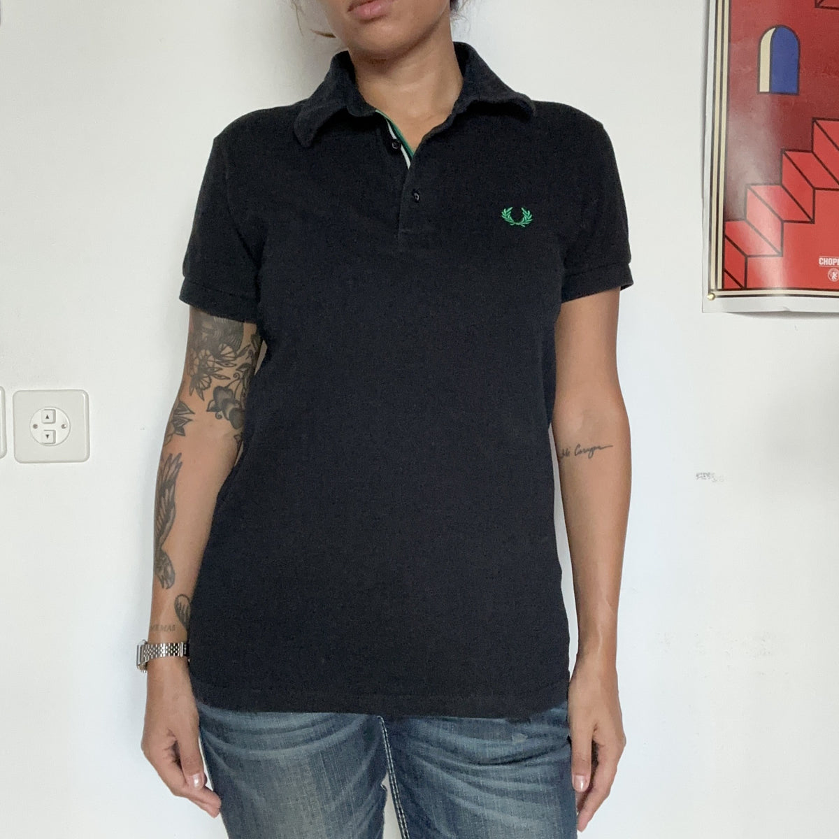 Fred Perry Polo Dunkelblau – Ansicht 2