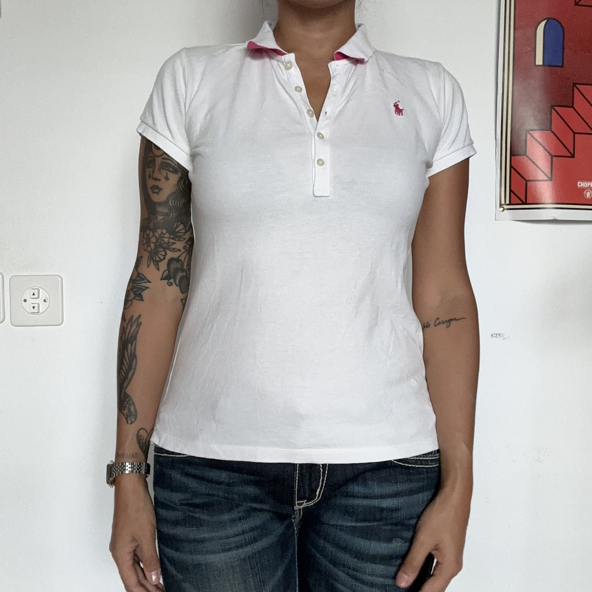 Polo Ralph Lauren Poloshirt Weiss – Ansicht 2