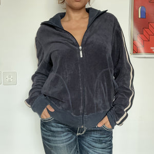 Juicy Couture Velours Zip-Jacke (M)