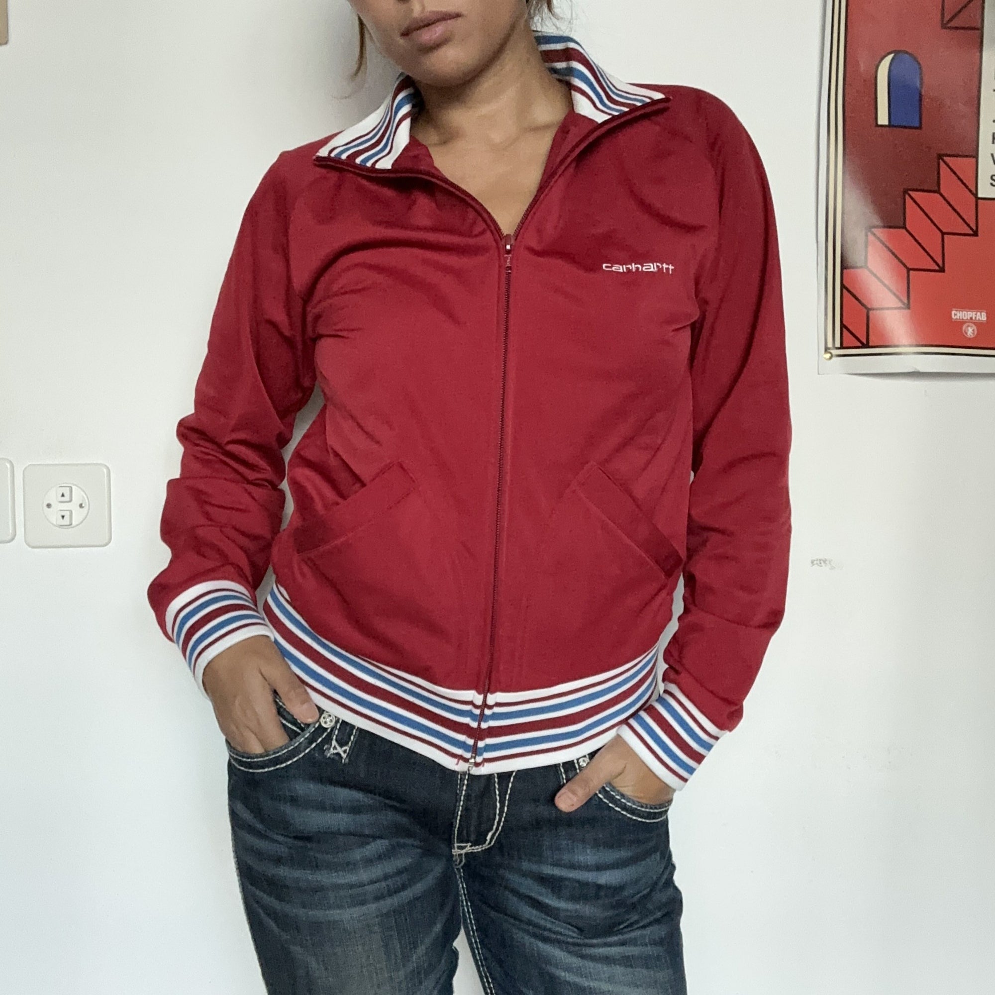 Carhartt Trainingsjacke Rot