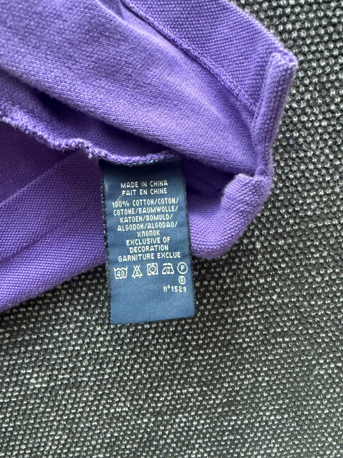Polo Ralph Lauren Skinny Polo Violett – Ansicht 6