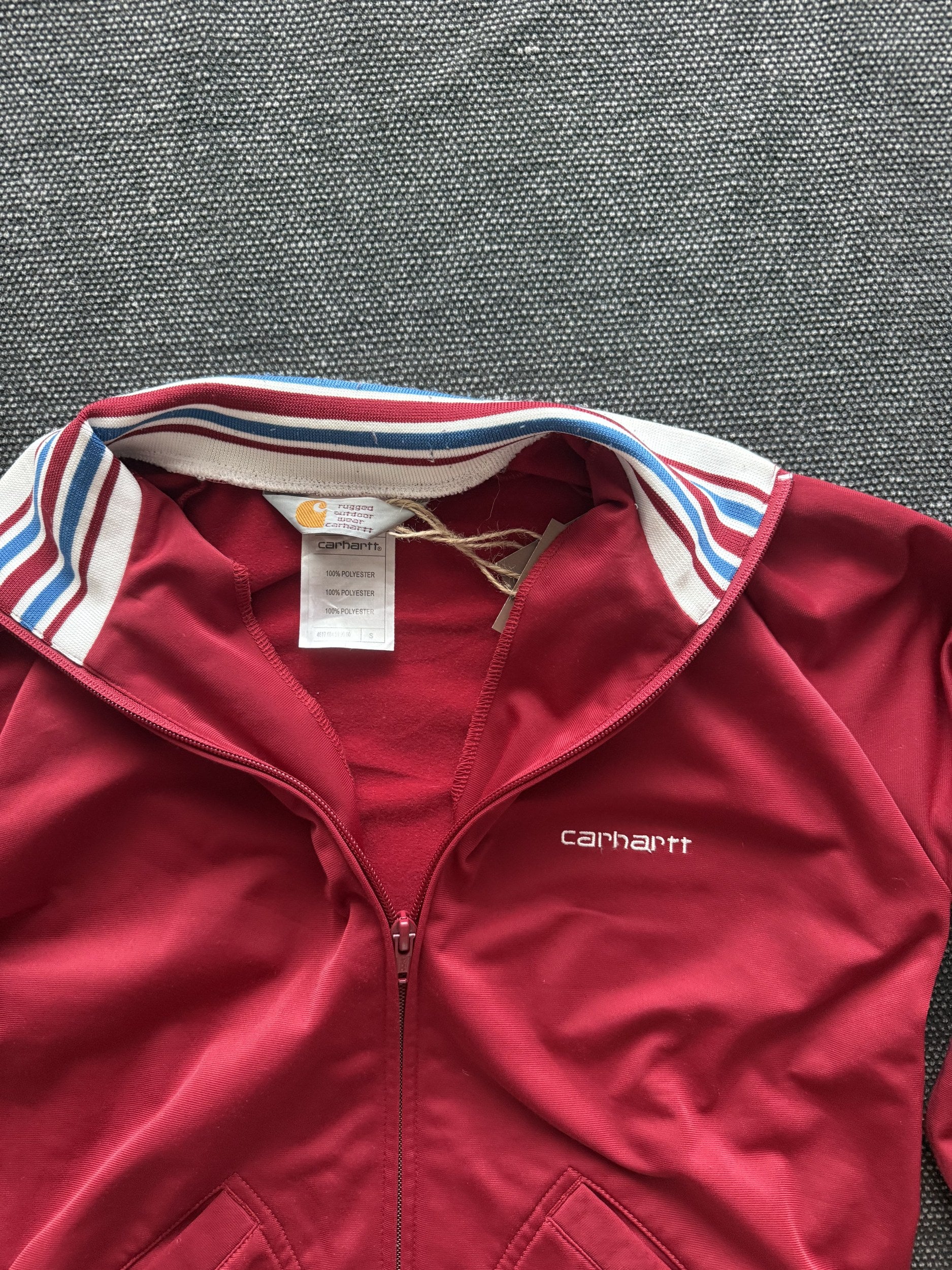 Carhartt Trainingsjacke Rot – Ansicht 4