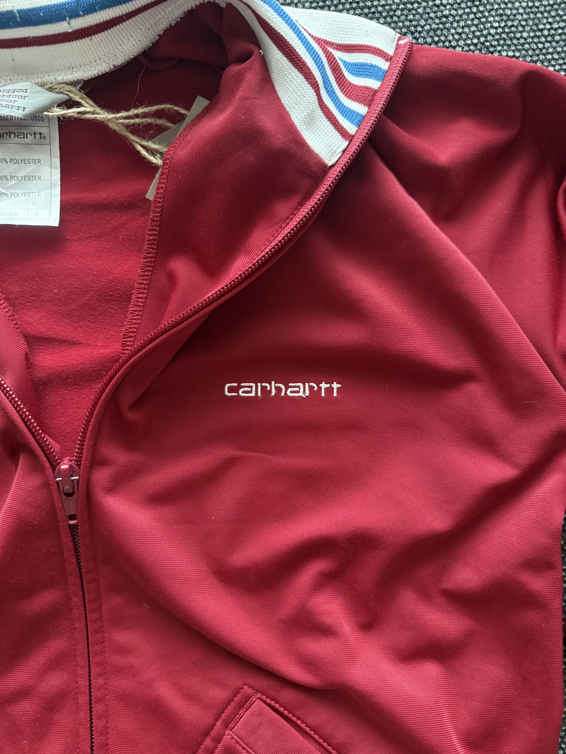 Carhartt Trainingsjacke Rot – Ansicht 5