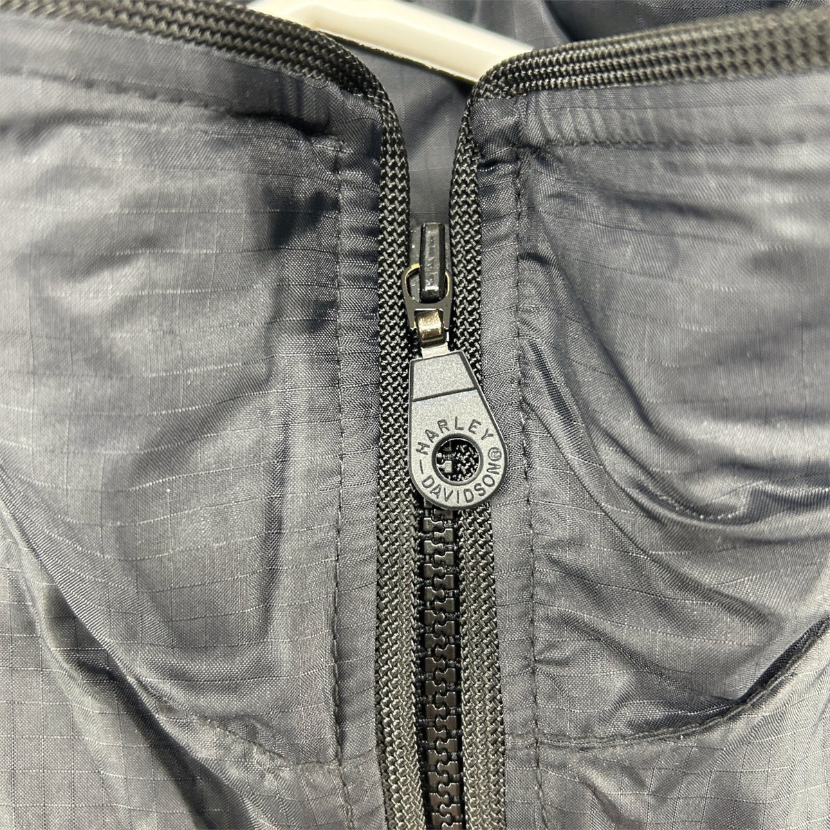 Harley-Davidson Winter Parka (S) – Schwarzer Nylon Heated