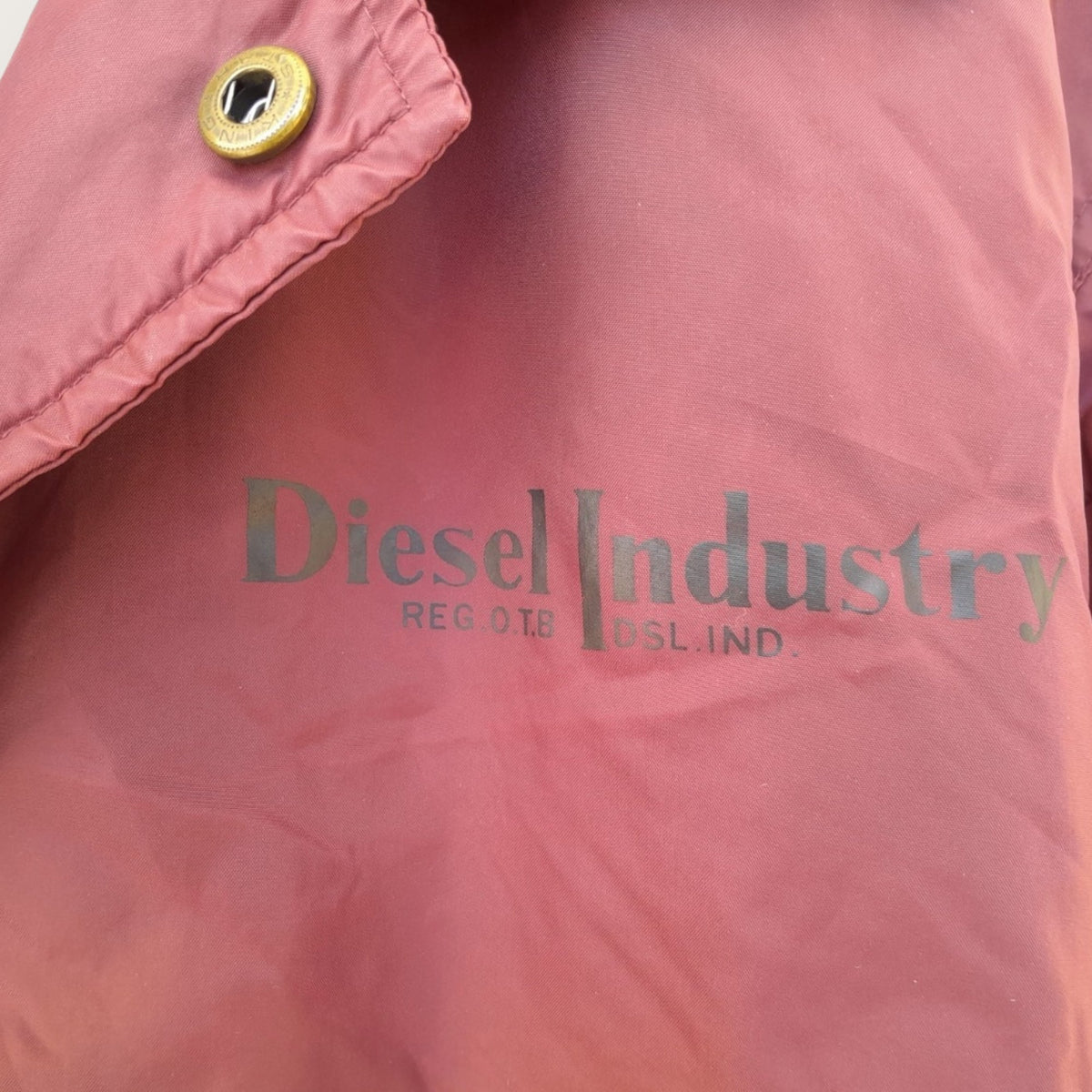 Vintage Diesel Jacke (L) – Burgundy Coach Style